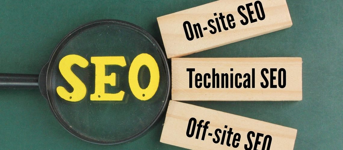 什么是SEO？站内SEO，技术SEO，金融商业概念，技术SEO网络营销，数字内容搜索优化。